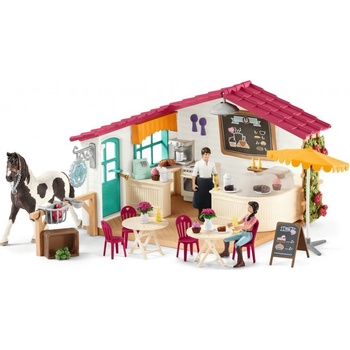 Schleich 42519 Jezdecká kavárna s příslušenstvím