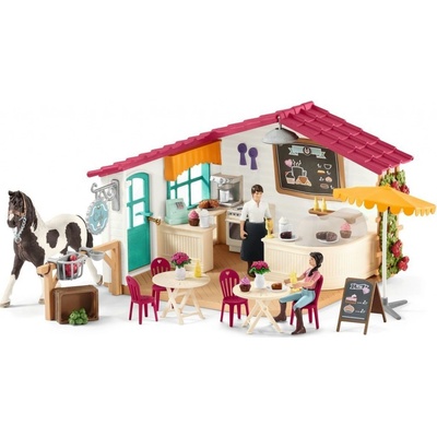 Schleich 42519 Jezdecká kavárna s příslušenstvím