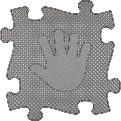 MUFFIK Aktívna podložka - Dlaň pravá Sivá MFK-036-11