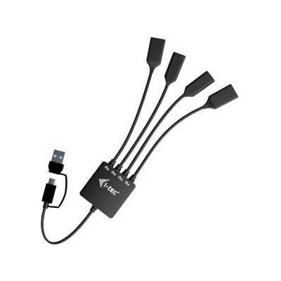 HI-TEC USB извод i-Tec CACBLHUB2A2C Черен