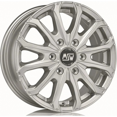 MSW 48 6,5x16 6x130 ET62 silver