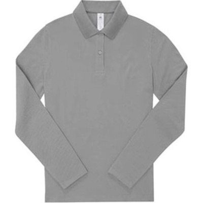 B&C Dámske polo tričko PW462 Sport Grey