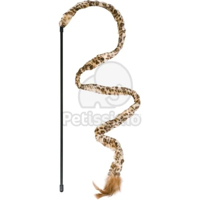 Flamingo играчка за котки - пръчка с леопард 1 бр