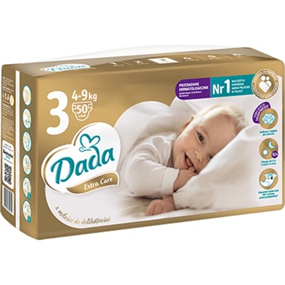 Dada Extra care 3 - 4-9 kg 50 ks
