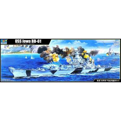 Trumpeter USS Iowa BB-61 1:200