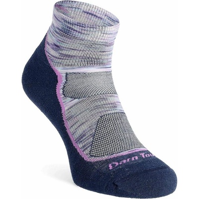 Darn Tough 1/4 Lightweight with cushion light hiker cosmic purple