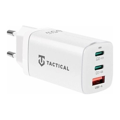 Tactical AR-QC-PD 2xUSB-A/USB-C QC 3.0 5.4A Cestovní Nabíječka White – Zboží Mobilmania