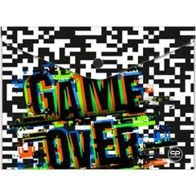 Patio Obálka s drukem A4 GAME OVER ,balení 6 ks