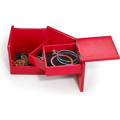 Umbra šperkovnice Tuck 299100505 S červená