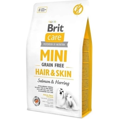 Brit Care Mini Grain Free Hair & Skin Salmon & Herring 7 kg