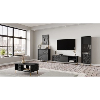 Image 1 of Bogdan Furniture Europe Модулна секция Bullet-Е20, четири части, черен цвят