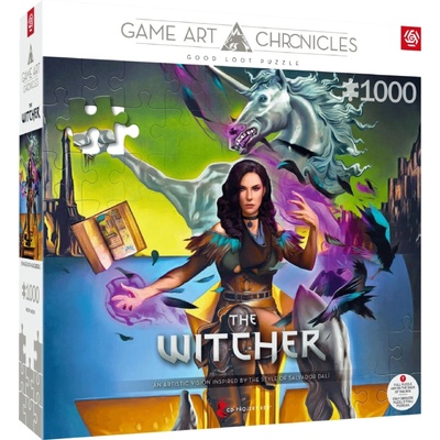 Good Loot Game Art Chronicles Puzzle The Witcher Yennefer & Salvador Dali (1000pieces)