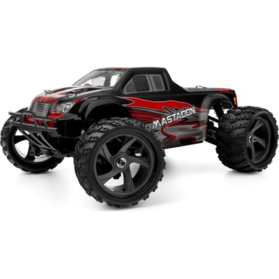 HiMOTO Monster Truck MASTADON Brushless 2,4 GHz RTR set červená 1:18