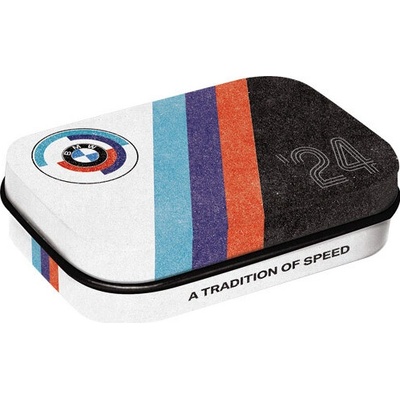 NOSTALGIC ART krabička BMW Motorsport Tradition Of Speed multicolor