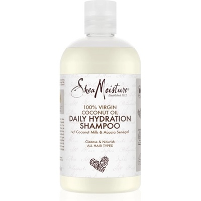 Shea Moisture 100% Virgin Coconut Oil hydratační šampon 384 ml