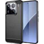 Techsuit Калъф за Xiaomi 15 Pro - Carbon Silicone - Черен (KF2342030)