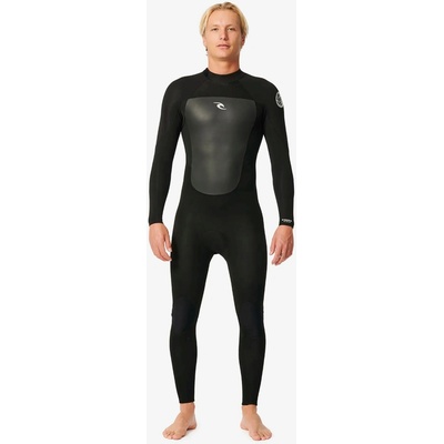 Pánský Rip Curl Omega 5/3 Back Zip Steamer black