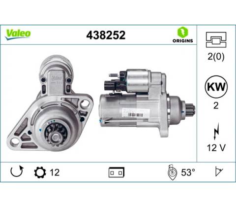 Štartér VALEO 438252