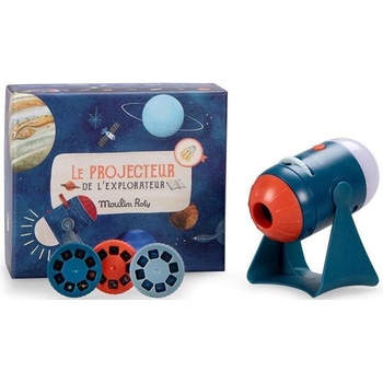 Moulin Roty Детски прожектор Moulin Roty - Le Jardin, Космос (712032)