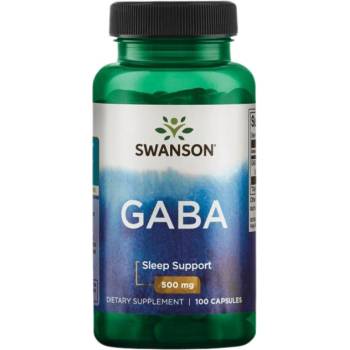 Image 1 of Swanson GABA 500 mg [100 капсули]