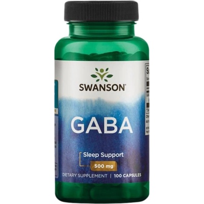 Swanson GABA 500 mg [100 капсули]