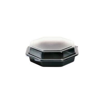 Miska DUNI octaview 640ml čier transparentné