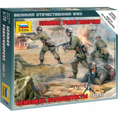Zvezda German Paratroops 6136 1:72