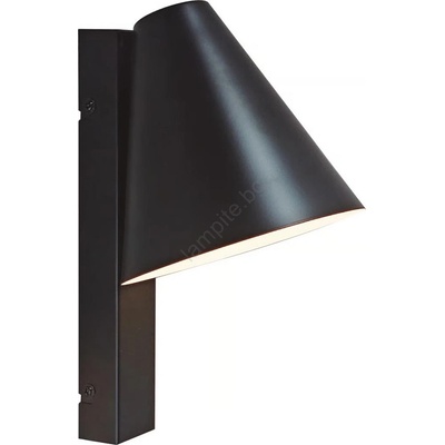 Nordlux - Стенна лампа с USB WILMER 1xE14/40W/230V черна (NX0745)