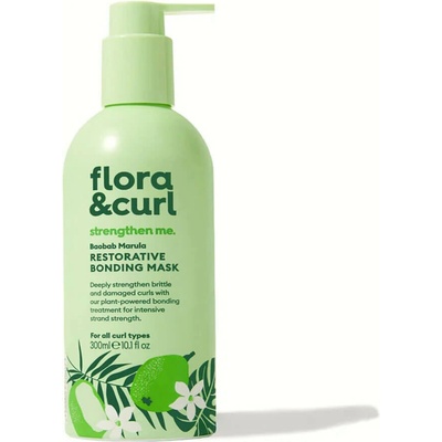 Flora & Curl Baobab Marula Restorative Bonding Mask Posilující maska s proteiny 300 ml – Hledejceny.cz