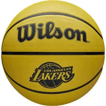 Wilson Баскетболна топка за открито, размер 5 - wilson nba team tribute solid - los angeles lakers