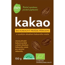 Fairobchod Bio kakaový prášok prírodný vysokotučný z Dominikánskej republiky 150 g
