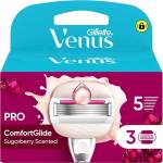 Gillette VENUS PRO ComfortGlide Sugarberry, резервни ножчета за бръснене, 3 бр