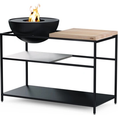 Höfats "FIRE KITCHEN", s ohniskom Bowl 57 + platňa + hviezdicový stojan