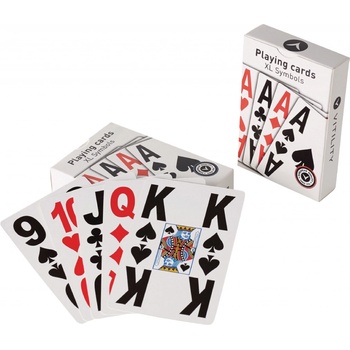 Kanastové karty s extra velkými symboly Vitility