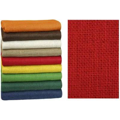 Bellatex Jutová dekorační plachetka ČERVENÁ 2415/290, 130x300cm