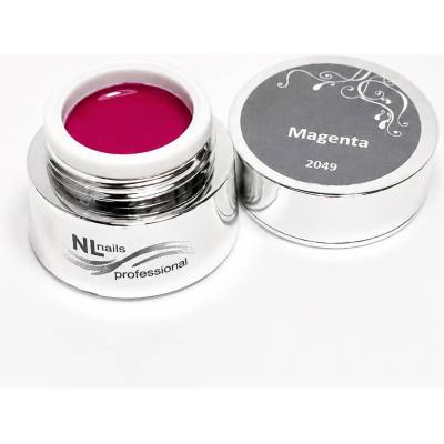 NL nails professional Uv Led barevný gel magenta 5ml