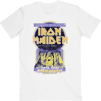 Iron Maiden Powerslave Japan Flyer White XL Риза (IMTEE127MW04)