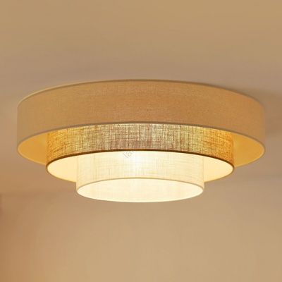 Brilagi-LED таванно осветително тяло DENVER LUNETA LED/12W/230V пр. 60 см беж/кр (BG1143)