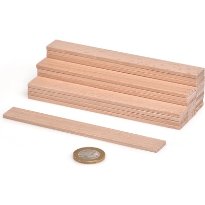 Metrie | lamelky na tvoření s dětmi, 3,2 mm x 16,0 mm x 128 mm, 200 ks – Sleviste.cz