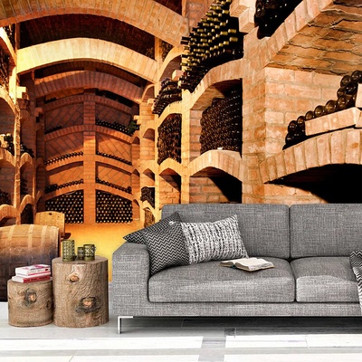 Sablio Tapeta Vínna pivnica, rozmery 208x125 cm