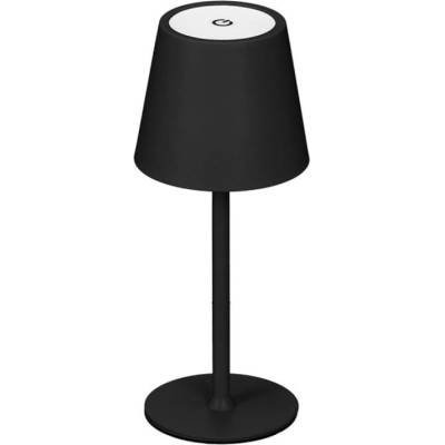 Настолна лампа Giftdecor, LED, метална, USB, черна (2123050033)