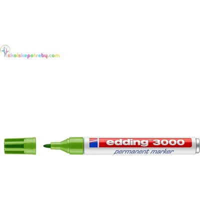 Edding 3000 bledozelený