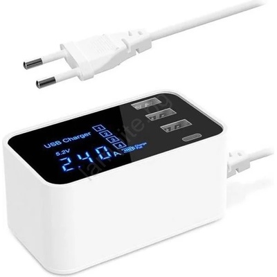 HADEX Зареждаща станция 3xUSB A + 1xUSB C (HD0486)