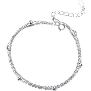 Silenti Jewelry Сребърна гривна "Топчета