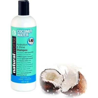 Natural World Coconut Water Shampoo 500 ml