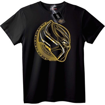 NOONEBRAND Тениска Шлем на Black Panther - 7XL, White
