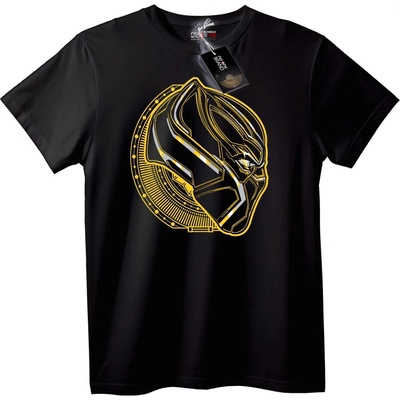 NOONEBRAND Тениска Шлем на Black Panther - 7XL, White