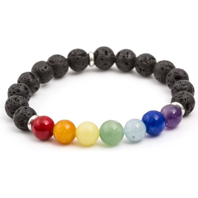 Agato Korálkový náramek z minerálních kamenů MINK89/17