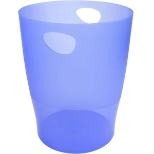 EXACOMPTA Кошница за хартия, 15 литра, PP, EXACOMPTA "Linicolor", ледено синя 45310D (45310D)
