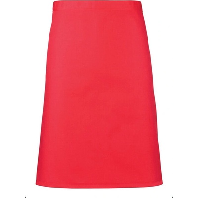 Cotton Classics Zástěra Colours pas krátká strawberry red